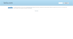 Desktop Screenshot of laria.com