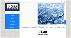 Desktop Screenshot of laria.it